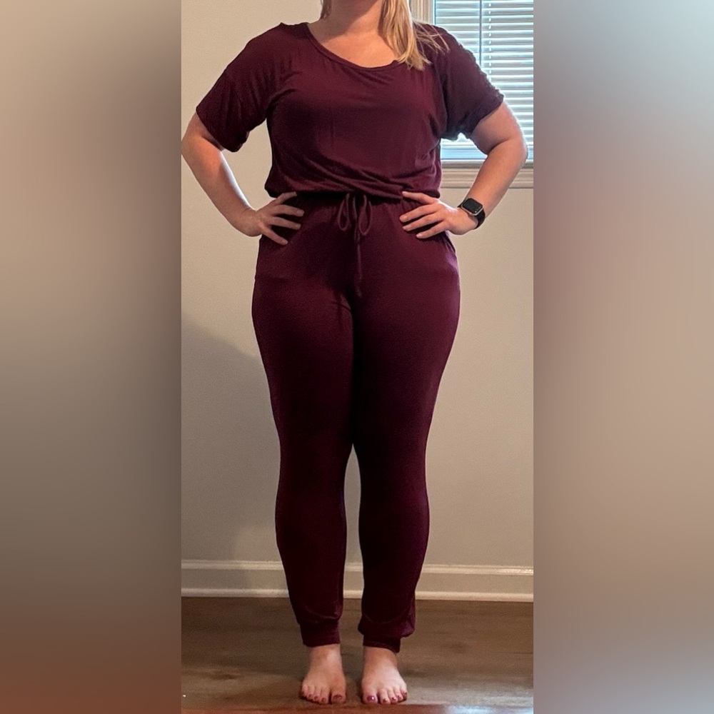 Pink Lily Jumpsuit